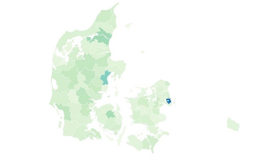 kort fodboldspillere i danmark