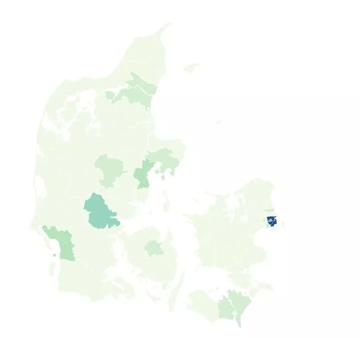 Hvor kommer Danmarks bedste fodboldspillere fra